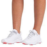 Puma Women's Ignite Blaze 2 Golf Shoes, White/Orange