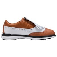 Puma Men's X Arnold Royale Wingtip Golf Shoes, White/Brown