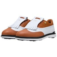 Puma Men's X Arnold Royale Wingtip Golf Shoes, White/Brown