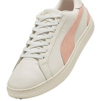 Puma Men's Clyde G Peaches Golf Shoes, White/Orange