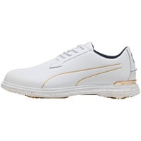 Puma Men's Royale Players Golf Shoes, White/Navy