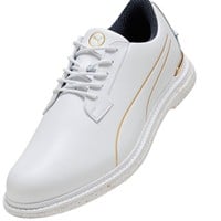 Puma Men's Royale Players Golf Shoes, White/Navy