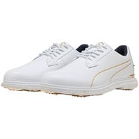 Puma Men's Royale Players Golf Shoes, White/Navy