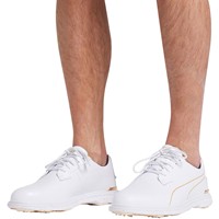 Puma Men's Royale Players Golf Shoes, White/Navy
