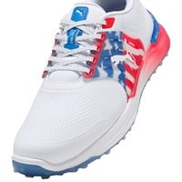 Puma Men's Ignite Elevate 2 x Volition Golf Shoes, White/Blue
