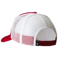 NIKE Dri-Fit Rise S CB OVR Futura Hat, Red/White