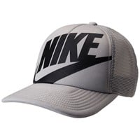 NIKE Dri-Fit Rise S CB OVR Futura Hat, Grey/Black