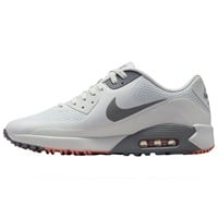 NIKE Mens Air Max 90 G Golf Shoes, Grey/Pink