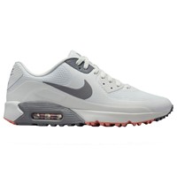 NIKE Mens Air Max 90 G Golf Shoes, Grey/Pink