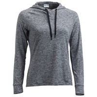 Greg Norman Women's Long Sleeve Golf Hoodie, Black