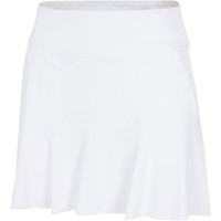 Greg Norman Women's Asymmetrical Flounce 17in Golf Skort, White