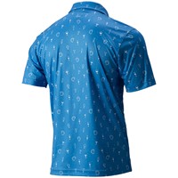 TGW Men's Cocktail Print Golf Polo, Blue