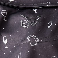 TGW Men's Cocktail Print Golf Polo, Grey