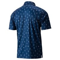 TGW Men's Cocktail Print Golf Polo, Navy