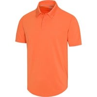 366 Golf Men's Round Hem Golf Polo