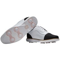 FootJoy Women's Traditions Golf Shoes - Previous Season Style, White/Black