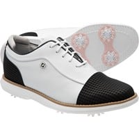 FootJoy Women's Traditions Golf Shoes - Previous Season Style, White/Black