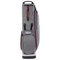 PING 2026 Hoofer Lite Golf Stand Bag, Grey/Red