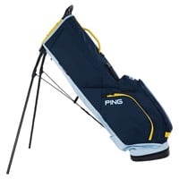 PING 2026 Hoofer Lite Golf Stand Bag, Navy/Yellow