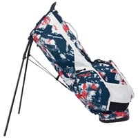 PING 2026 Hoofer Golf Stand Bag, Red/White/Blue