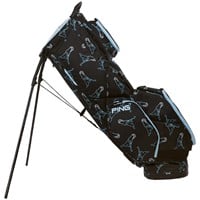 PING 2026 Hoofer 14 Golf Stand Bag, Black/Blue