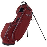 PING 2026 Hoofer 14 Golf Stand Bag, Red/Grey