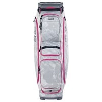PING 2026 Traverse Golf Cart Bag, Grey/Pink