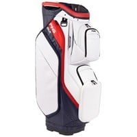 PING 2026 DLX Golf Cart Bag, Navy/White