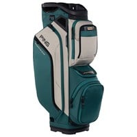 PING 2026 Pioneer Golf Cart Bag, Khaki/Teal