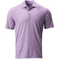 Greg Norman Men's ML75 Stretch Print Golf Polo
