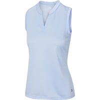 366 Golf Women's Sleeveless Waffle Golf Polo