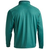 Greg Norman Men's Leaderboard 1/4 Zip Stretch Golf Pullover, Dark Green