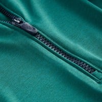 Greg Norman Men's Leaderboard 1/4 Zip Stretch Golf Pullover, Dark Green