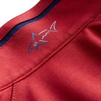 Greg Norman Men's Leaderboard 1/4 Zip Stretch Golf Pullover, Red