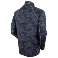 Sunice Men's Allendale 2.0 Camo 1/2 Zip Golf Pullover, Black