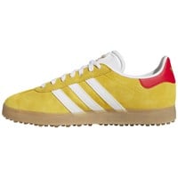 adidas Men's Originals Gazelle Golf Shoes, Orange/White