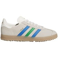 adidas Men's Originals Gazelle Golf Shoes, White/Blue