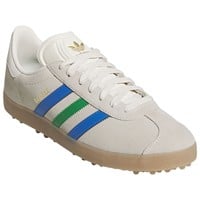 adidas Men's Originals Gazelle Golf Shoes, White/Blue