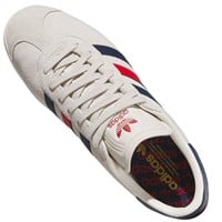 adidas Men's Originals Gazelle Golf Shoes, White/Red/Blue