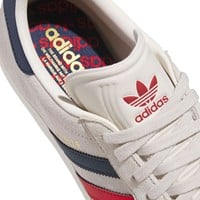 adidas Men's Originals Gazelle Golf Shoes, White/Red/Blue
