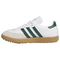 adidas Men's Originals Samba Golf Shoes, White/Green