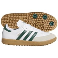 adidas Men's Originals Samba Golf Shoes, White/Green