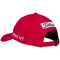 Titleist Tour Performance Golf Hat, Red/White