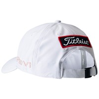 Titleist Tour Performance Golf Hat, White/Pink