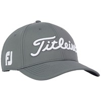 Titleist Tour Performance Golf Hat, Charcoal/White