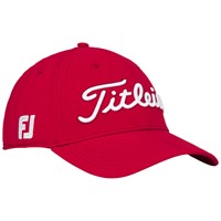Titleist Tour Performance Golf Hat, Red/White