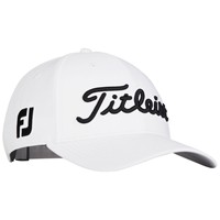 Titleist Tour Performance Golf Hat, White/Black