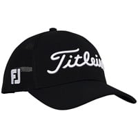 Titleist Tour Performance Mesh Golf Hat, Black/White