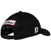 Titleist Tour Performance Mesh Golf Hat, Black/White