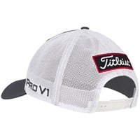 Titleist Tour Performance Mesh Golf Hat, Charcoal/White